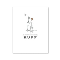LO in LONDON PET SYMPATHY CARDS