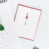 "SANTA" HOLIDAY CARD