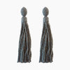 SILVER TASSEL EARRINGS