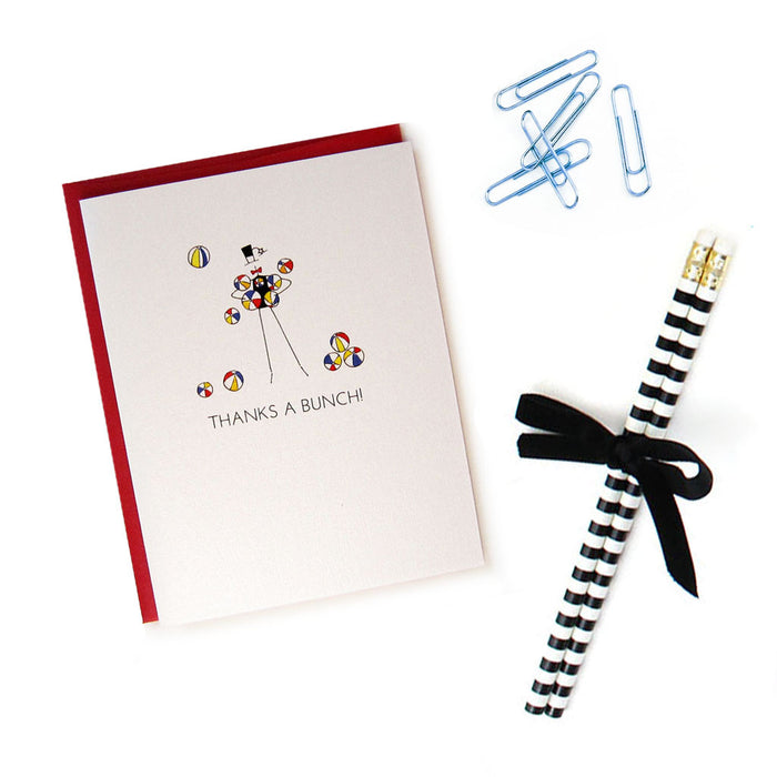 "BEACH BALLS" THANK YOU CARD