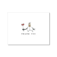 LO in LONDON KIDDO THANK YOU CARDS