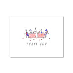 "THE BRIDAL LUNCHEON" THANK YOU CARD