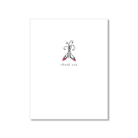 "SLIPPERS" THANK YOU CARD