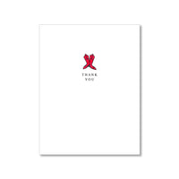 "RED BOOTS" THANK YOU CARD