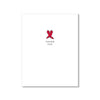 "RED BOOTS" THANK YOU CARD