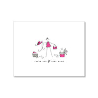 LO in LONDON KIDDO THANK YOU CARDS