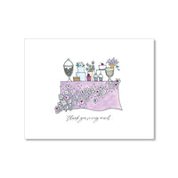 LO in LONDON KIDDO THANK YOU CARDS