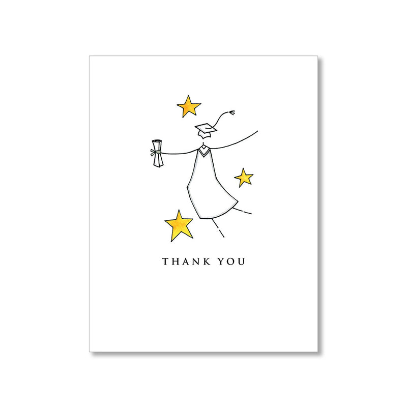 "THE GRADUATE" THANK YOU CARD