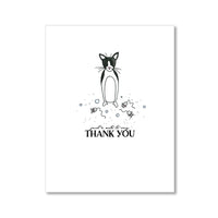 LO in LONDON PET THANK YOU CARDS