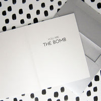"THE BOMB" ENCOURAGEMENT CARD