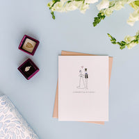 "MR. & MRS." CONGRATULATIONS CARD