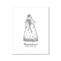 "BRIDE TO BE" CONGRATULATIONS CARD
