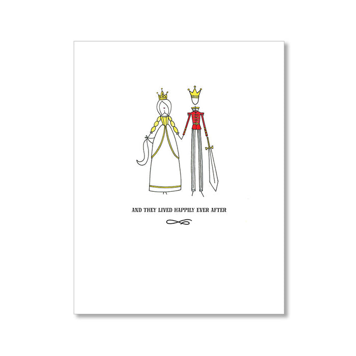 "HAPPILY EVER AFTER" COUPLES' CARD