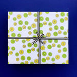 "LEMON LIME" WRAPPING PAPER