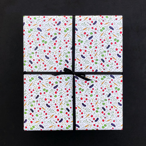 "FRESH PRODUCE" WRAPPING PAPER