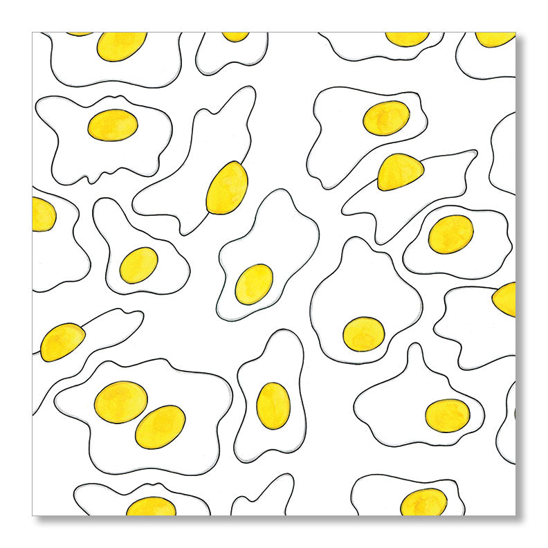 "FRIED EGG" WRAPPING PAPER