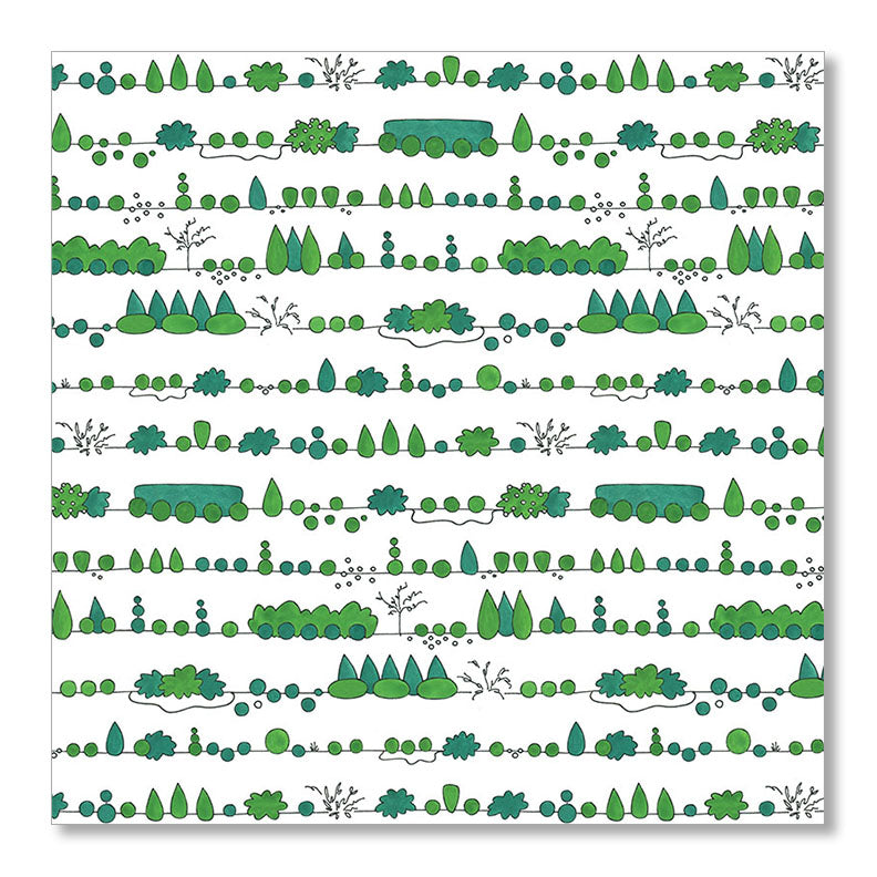 "LANDSCAPING" WRAPPING PAPER